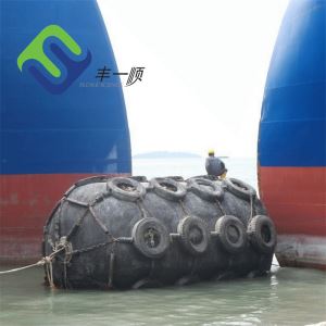 Fartyg Använd Pneumatisk Fender